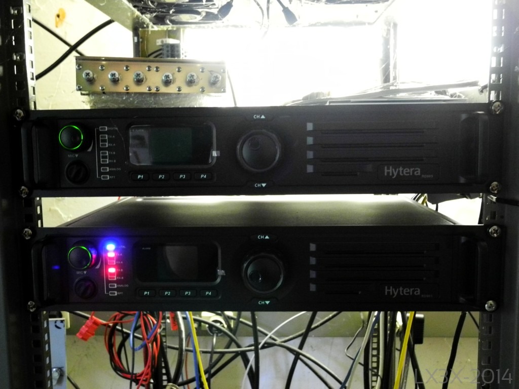 Hytera DMR repeaters UHF and VHF